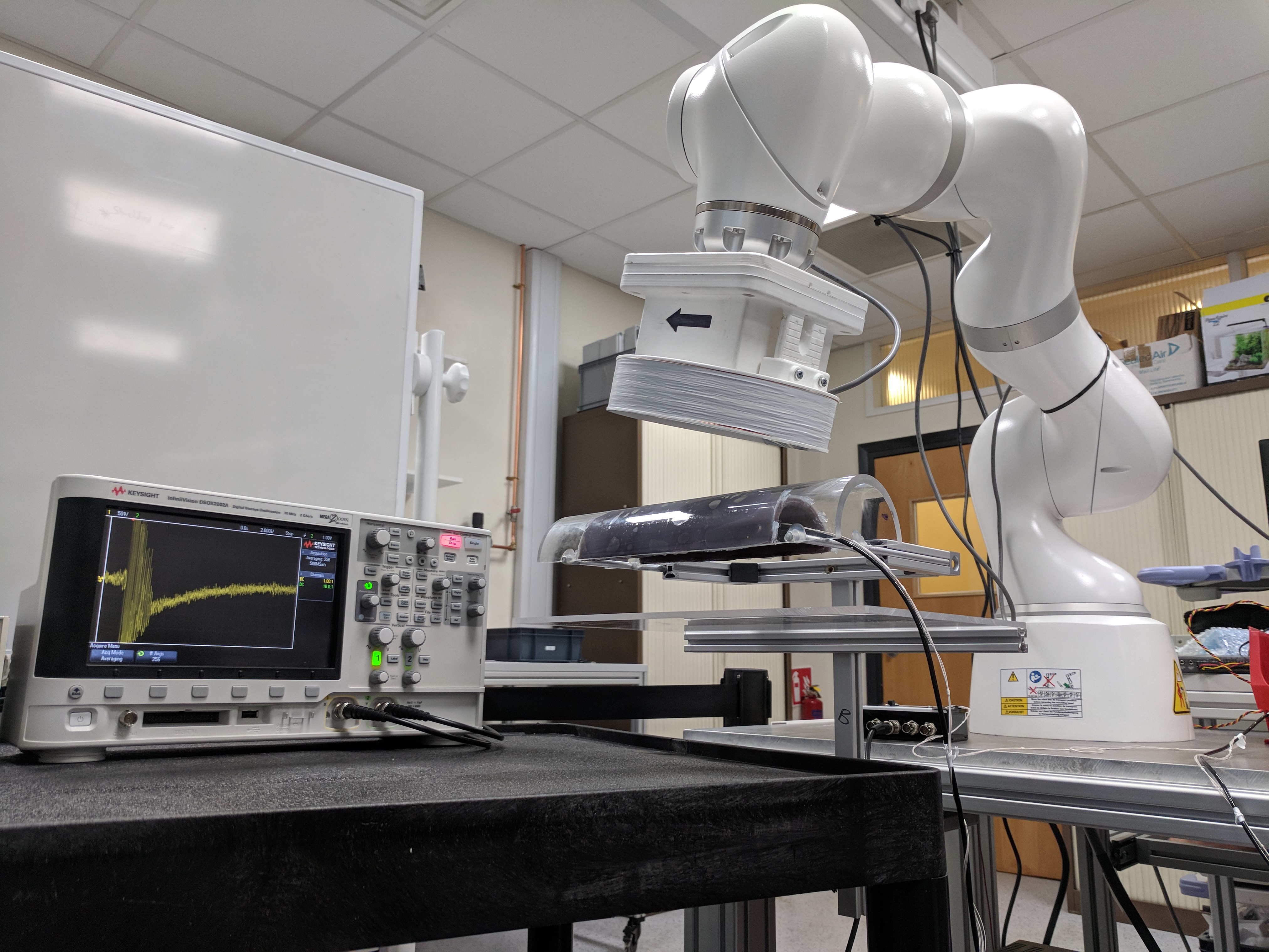 Magnetic micro-ultrasound prototype