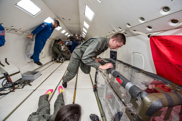 NASA microgravity team